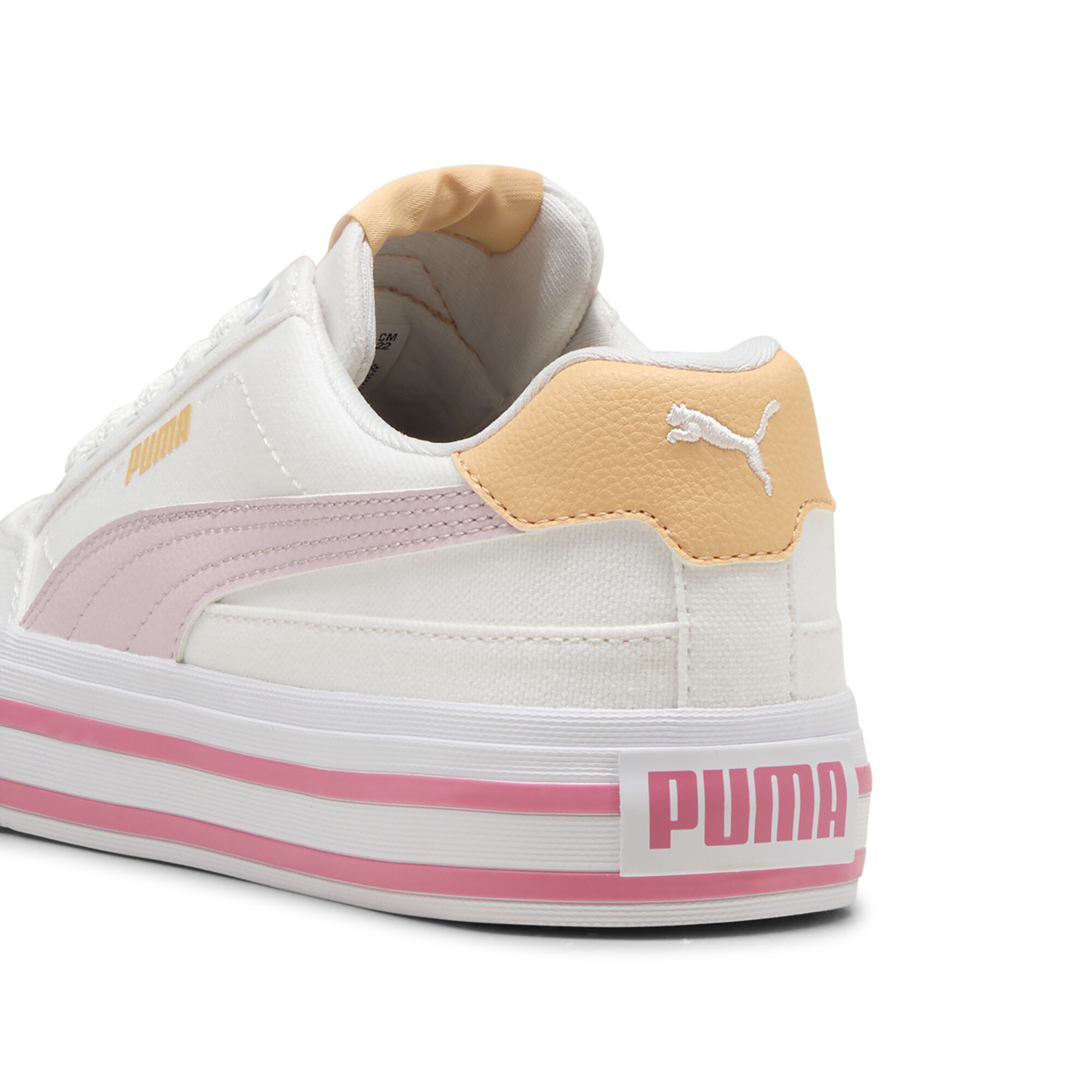PUMA Big Kids' Court Classic Vulc Formstrip Sneakers - Picture 14 of 15