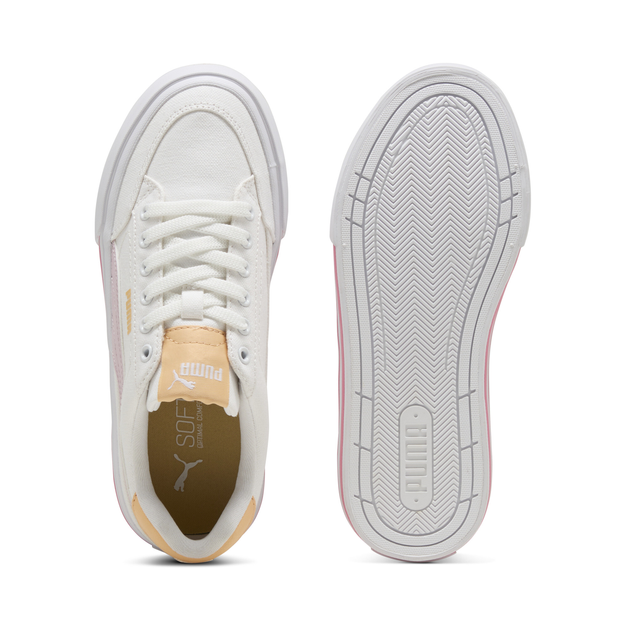 PUMA Big Kids' Court Classic Vulc Formstrip Sneakers - Picture 13 of 15
