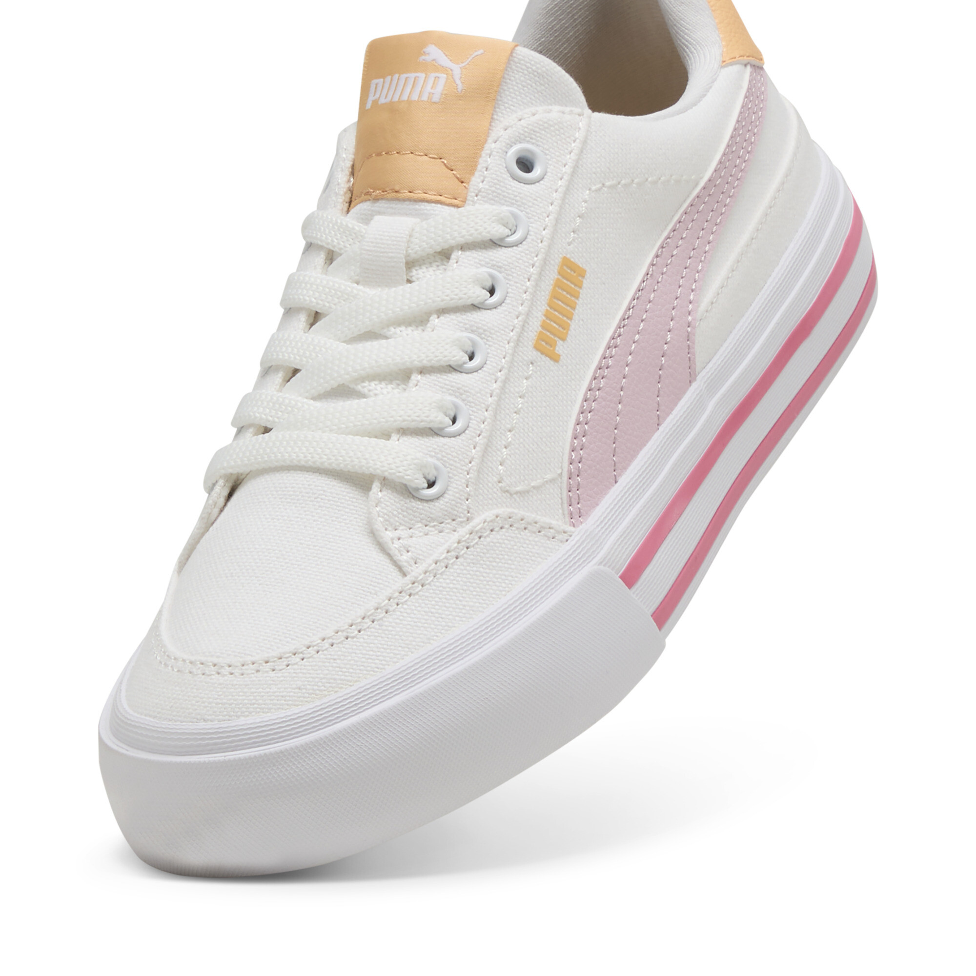 PUMA Big Kids' Court Classic Vulc Formstrip Sneakers - Picture 15 of 15