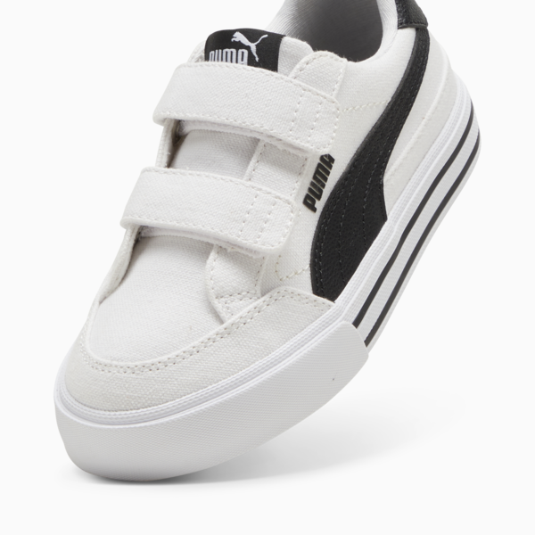 Tenis niños Court Classic Vulc Formstrip, PUMA White-PUMA Black, large-MEX