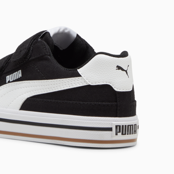 Tenis niños Court Classic Vulc Formstrip, PUMA Black-PUMA White, large-MEX
