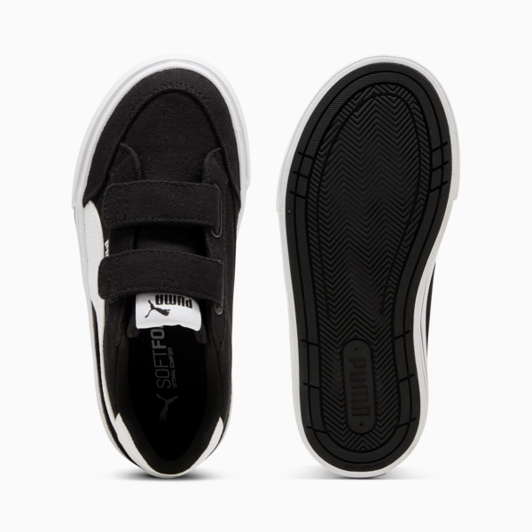 Tenis niños Court Classic Vulc Formstrip, PUMA Black-PUMA White, large-MEX