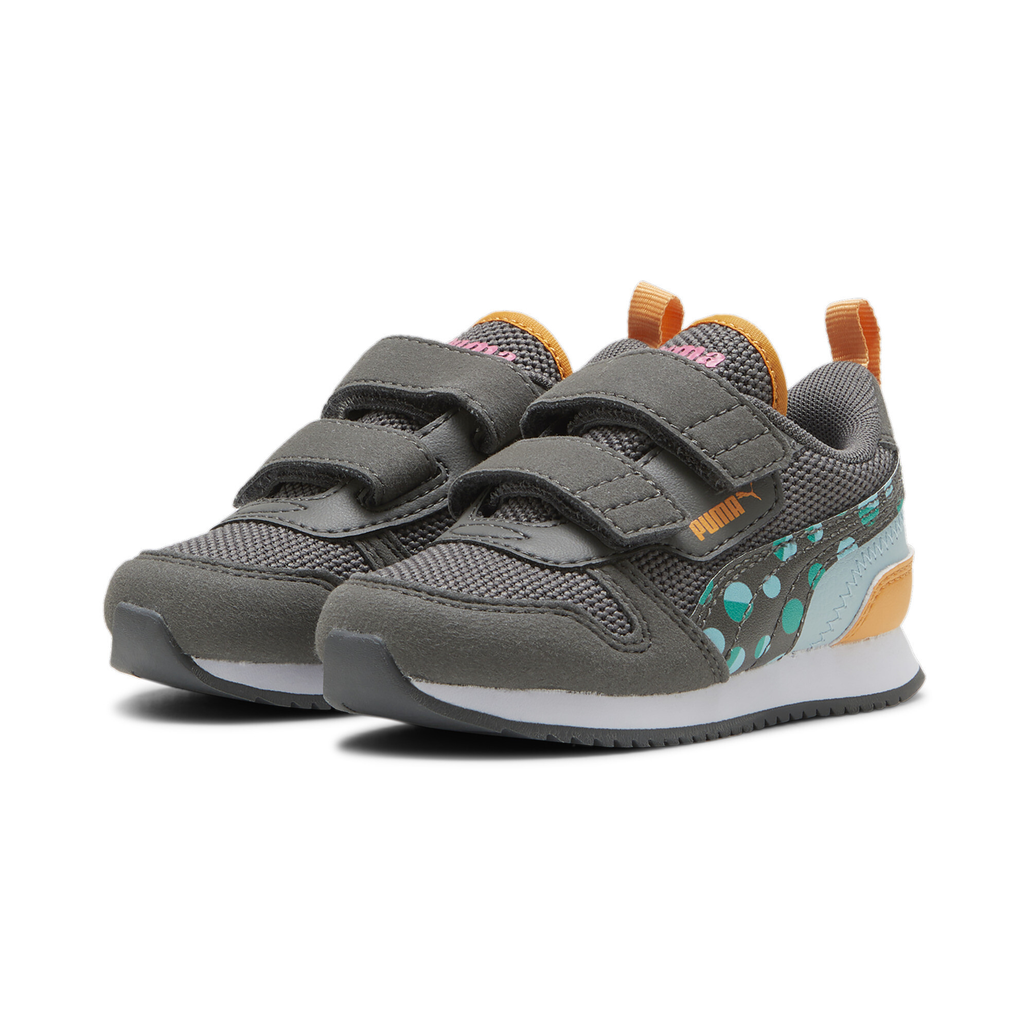 Puma R78 Summer Camp Toddlers' Sneakers, Gray, Size 24, Shoes
