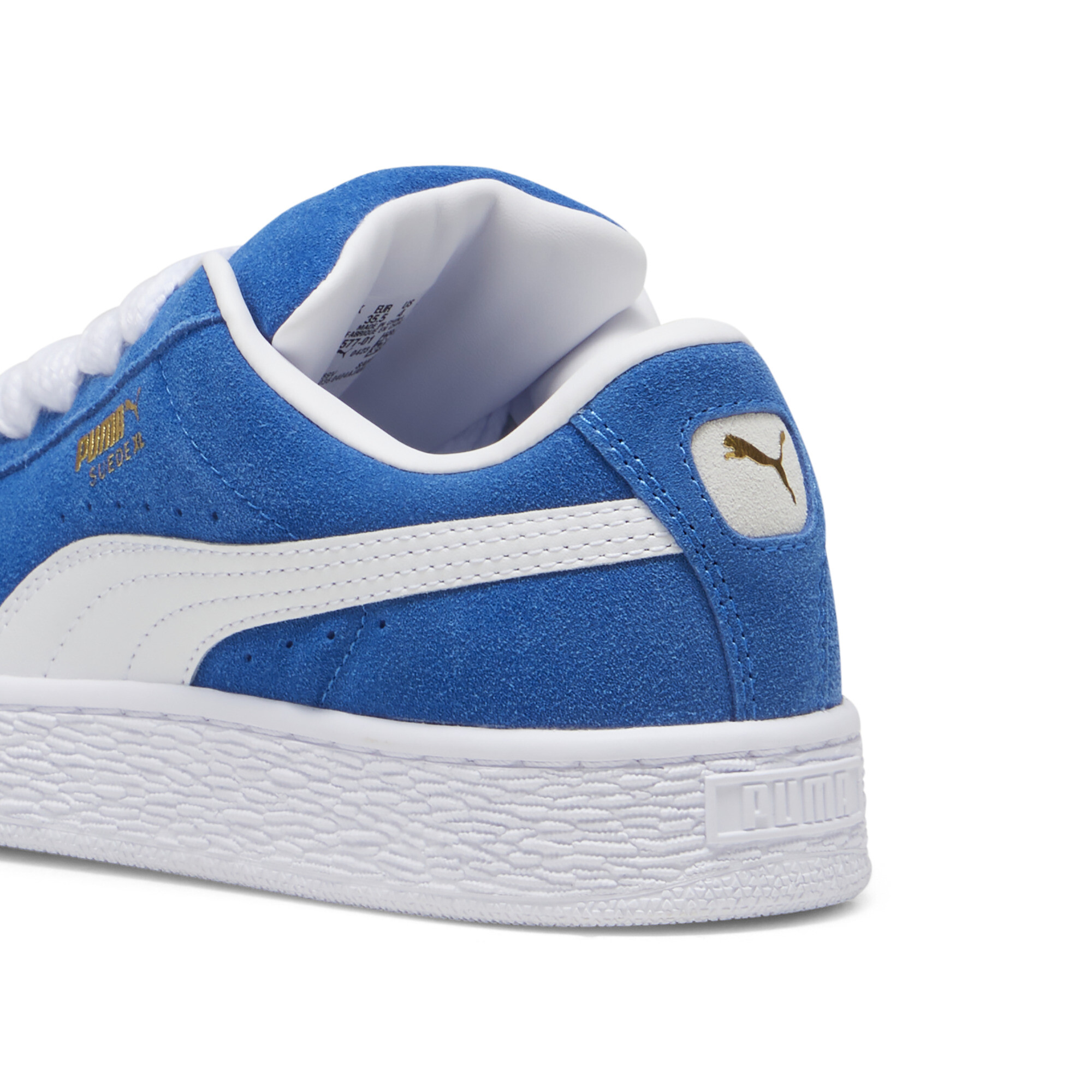 Puma Suede XL Youth Sneakers, Blue, Size 35.5, Shoes