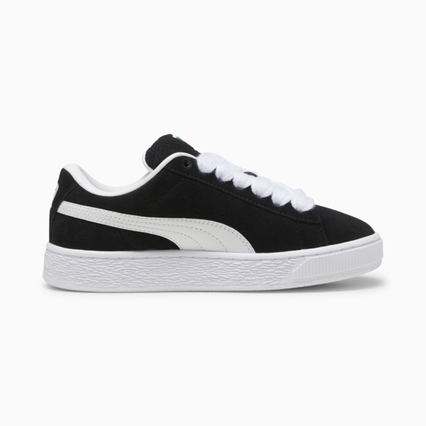 Tenis juvenil Suede XL, PUMA Black-PUMA White, large-MEX