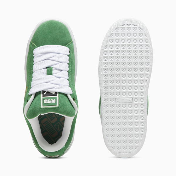 Tenis juvenil Suede XL, Archive Green-PUMA White, large-MEX