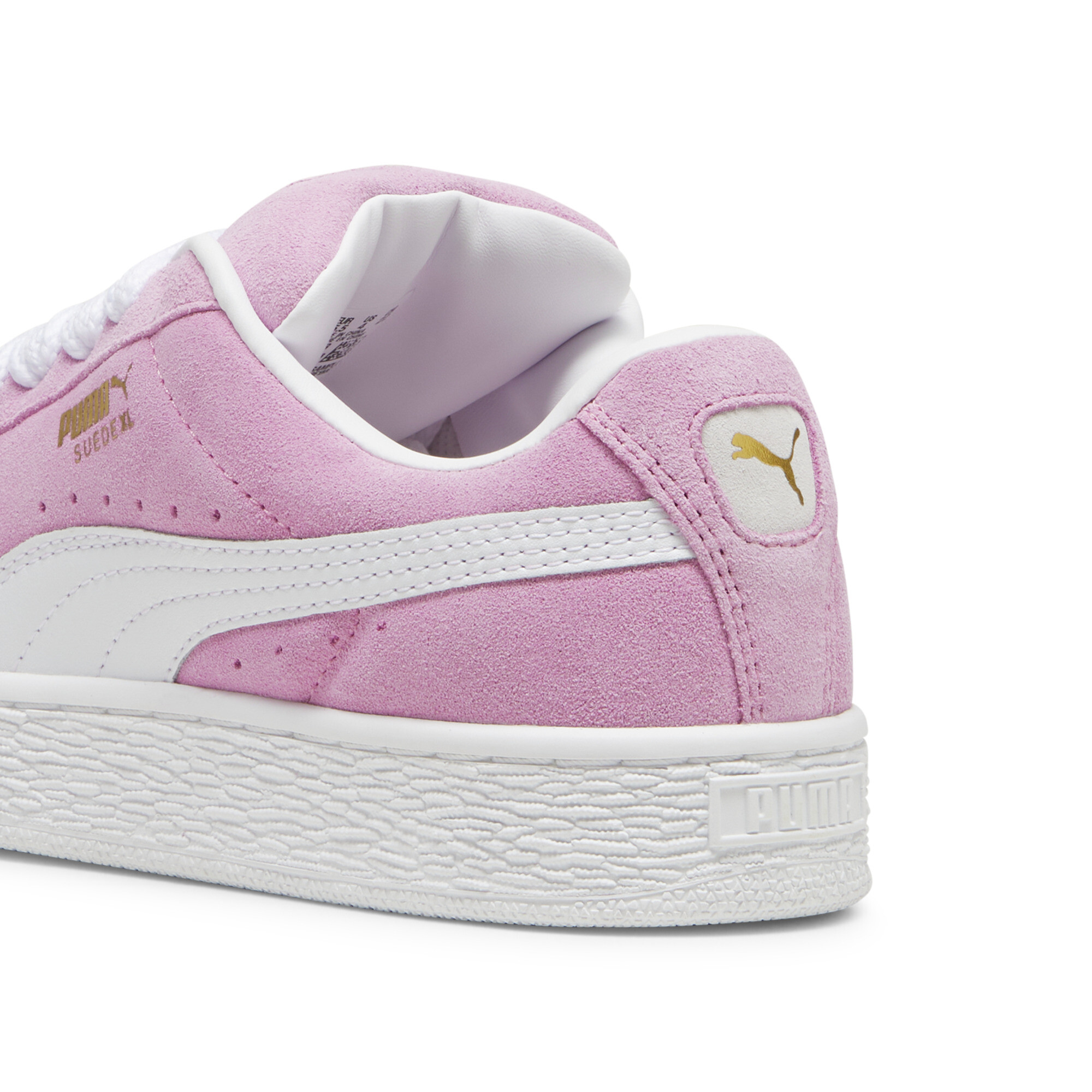 Puma Suede XL Youth Sneakers, Pink, Size 35.5, Shoes