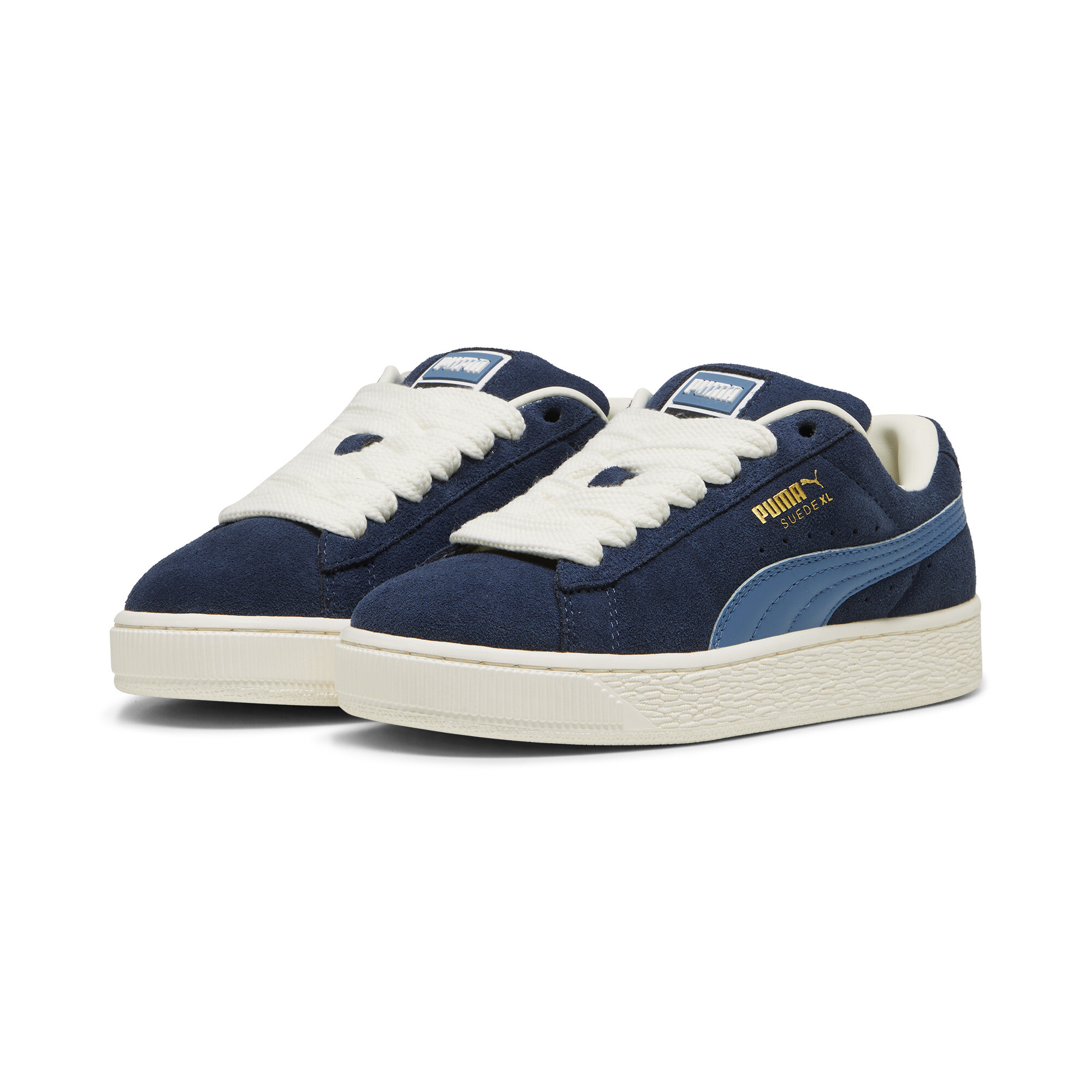 Puma Suede XL Youth Sneakers, Blue, Size 37.5, Shoes