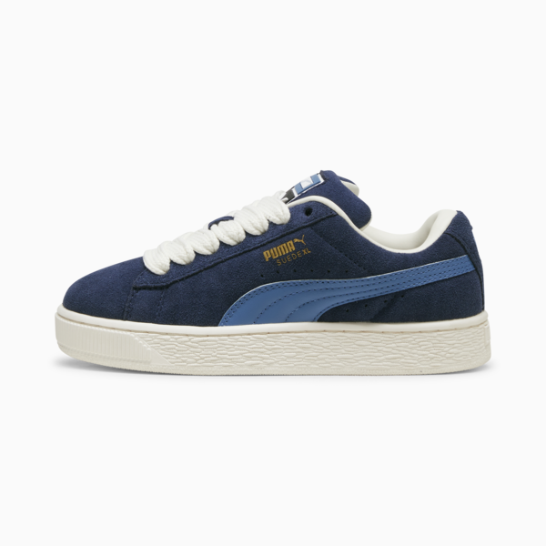 Suede XL Youth Sneakers, Club Navy-Blue Horizon, large-ZAF