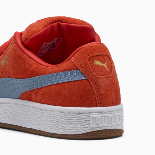 Suede XL Youth Sneakers, Fierce Red-Cool Blue, large-ZAF