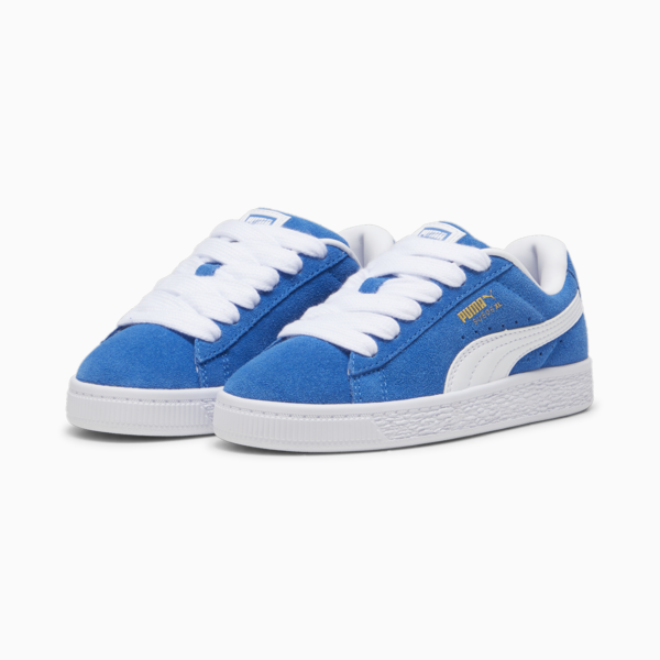 Suede XL Kids' Sneakers, PUMA Team Royal-PUMA White, large-MEX