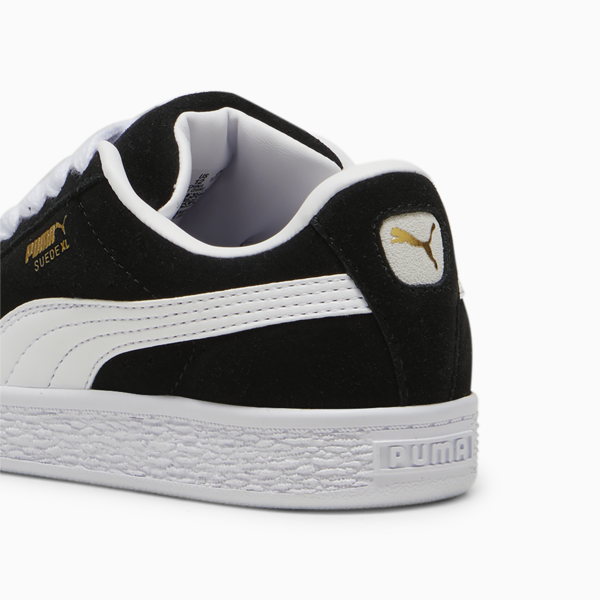 Zapatillas Suede XL para niños, PUMA Black-PUMA White, large-ARG