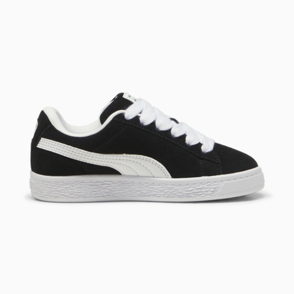 Zapatillas Suede XL para niños, PUMA Black-PUMA White, large-ARG
