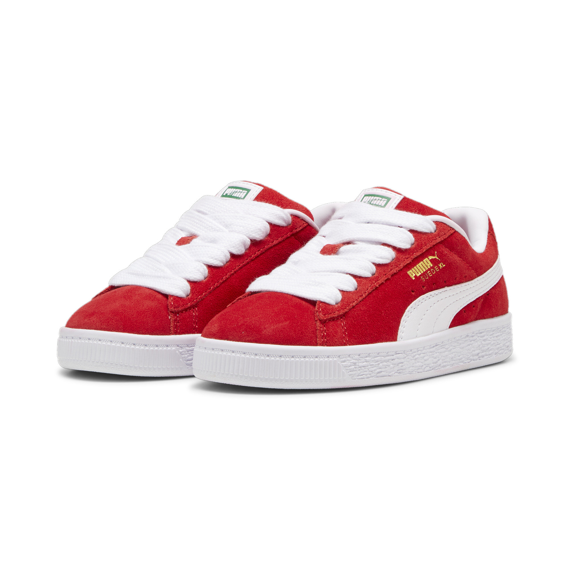 Puma Suede XL Kids' Sneakers, Red, Size 33, Shoes