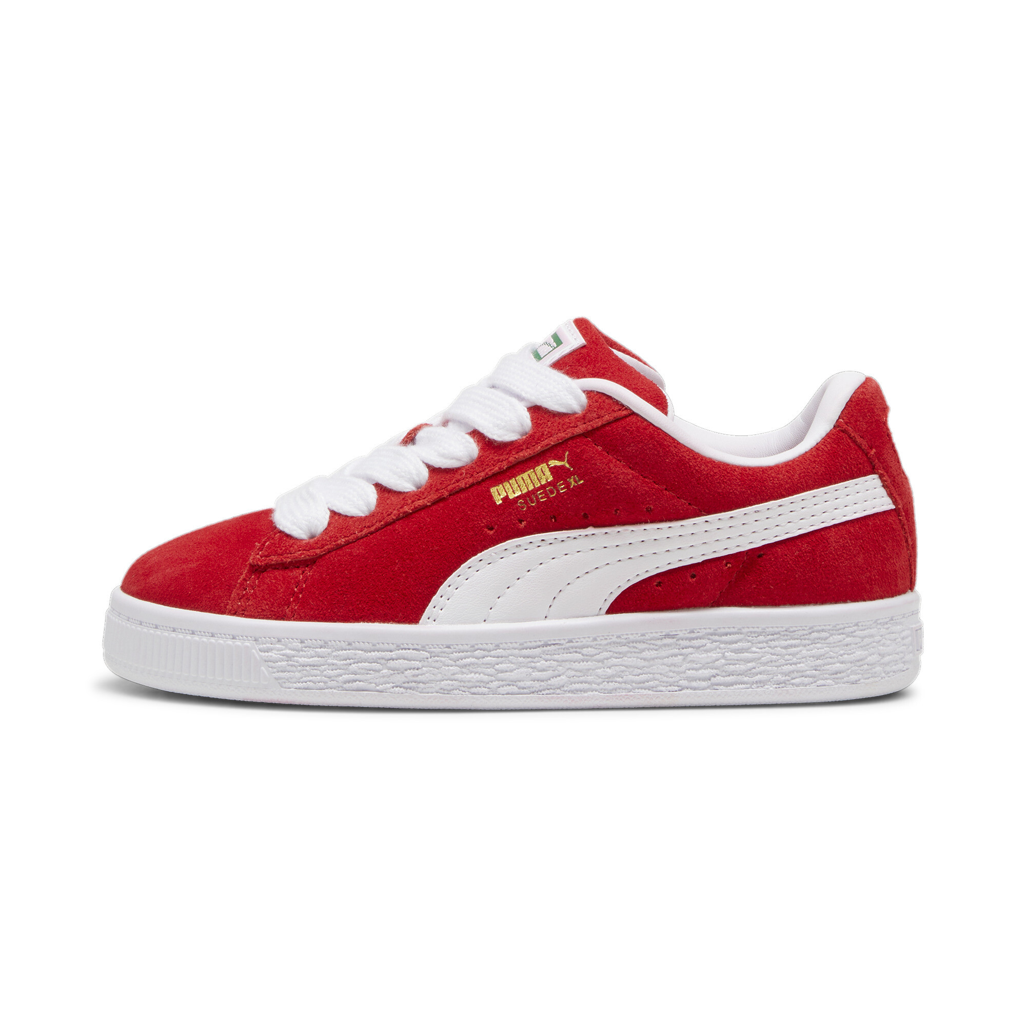 Puma Suede XL Sneakers Kinder Schuhe | Red/White | Größe: 32