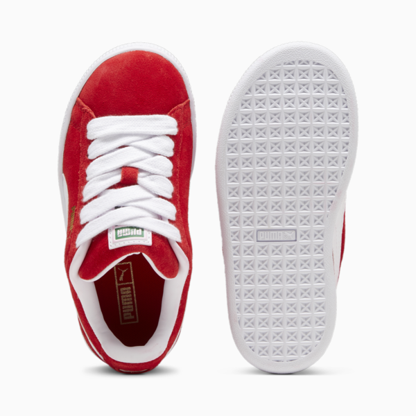 Suede XL Kids' Sneakers, For All Time Red-PUMA White, large-MEX