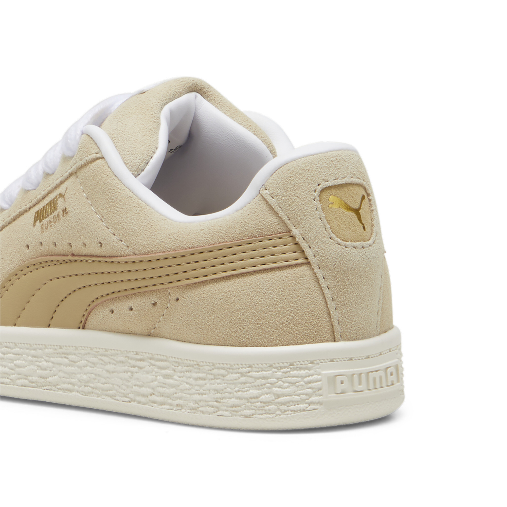 Puma Suede XL Kids' Sneakers, Beige, Size 28, Shoes