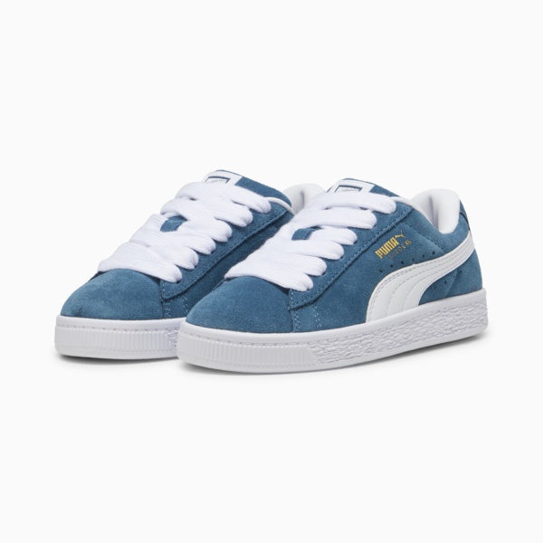Suede XL Kids' Sneakers, Ocean Tropic-Warm White, large-ZAF