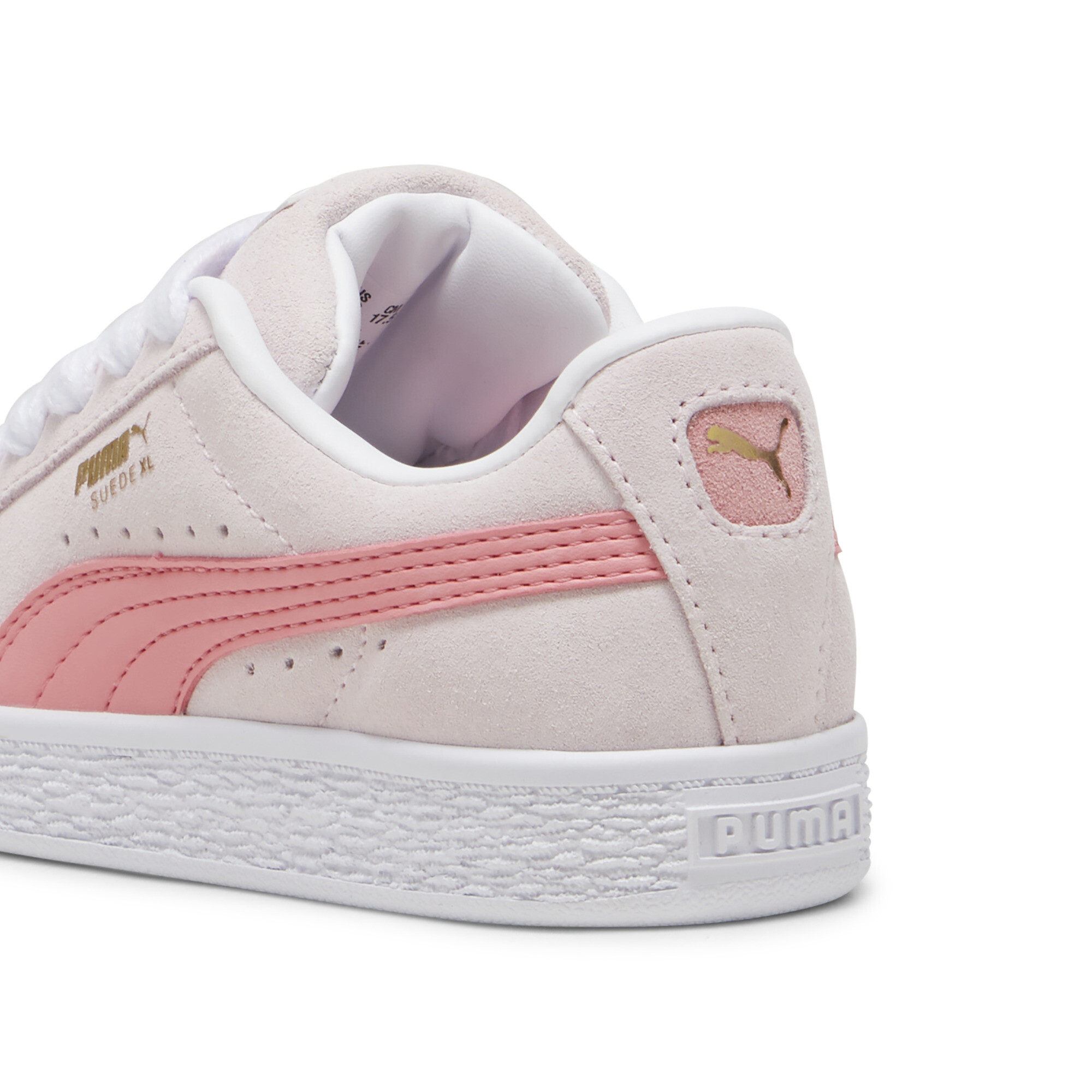 Puma Suede XL Kids' Sneakers, Pink, Size 33, Shoes