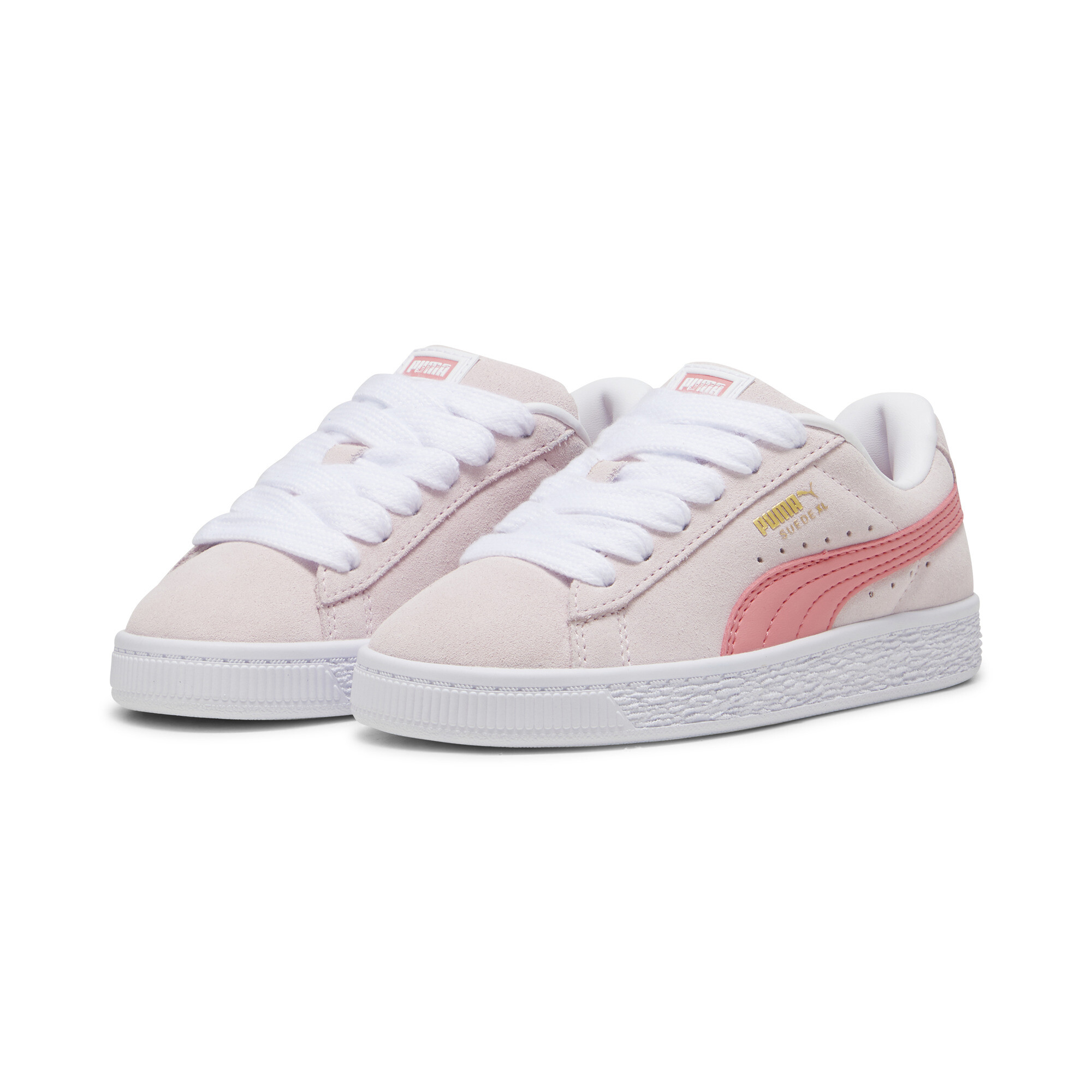 Puma Suede XL Kids' Sneakers, Pink, Size 33, Shoes