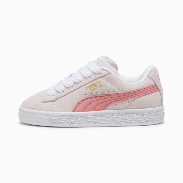 Suede XL Kids' Sneakers, Whisp Of Pink-Passionfruit, large-MEX