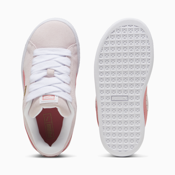Suede XL Kids' Sneakers, Whisp Of Pink-Passionfruit, large-MEX