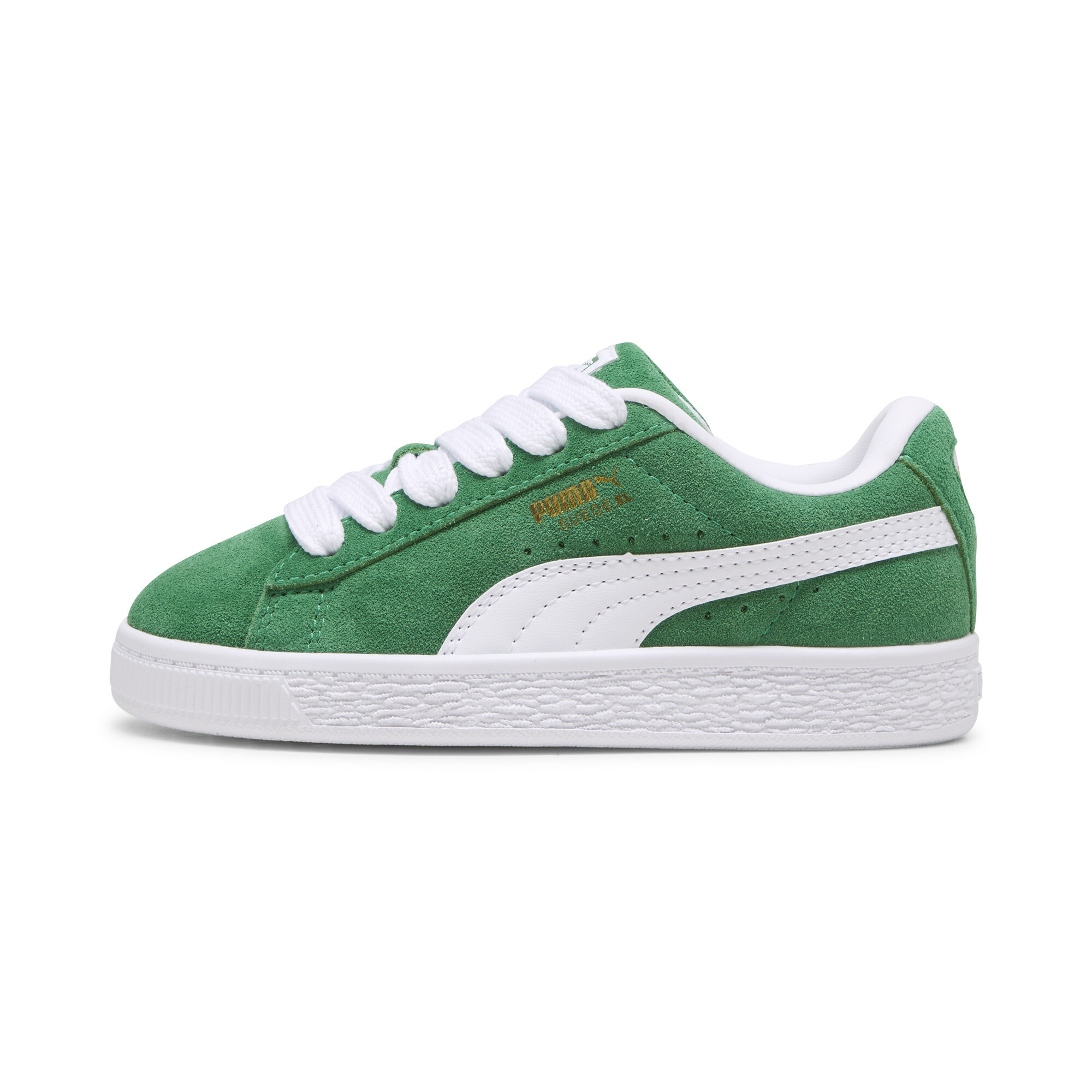 Puma Suede XL Sneakers Kinder Schuhe | Archive Green/White | Größe: 31