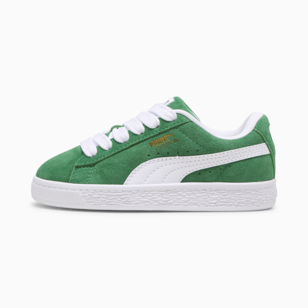 Suede XL Kids' Sneakers, Archive Green-PUMA White, swatch-ZAF