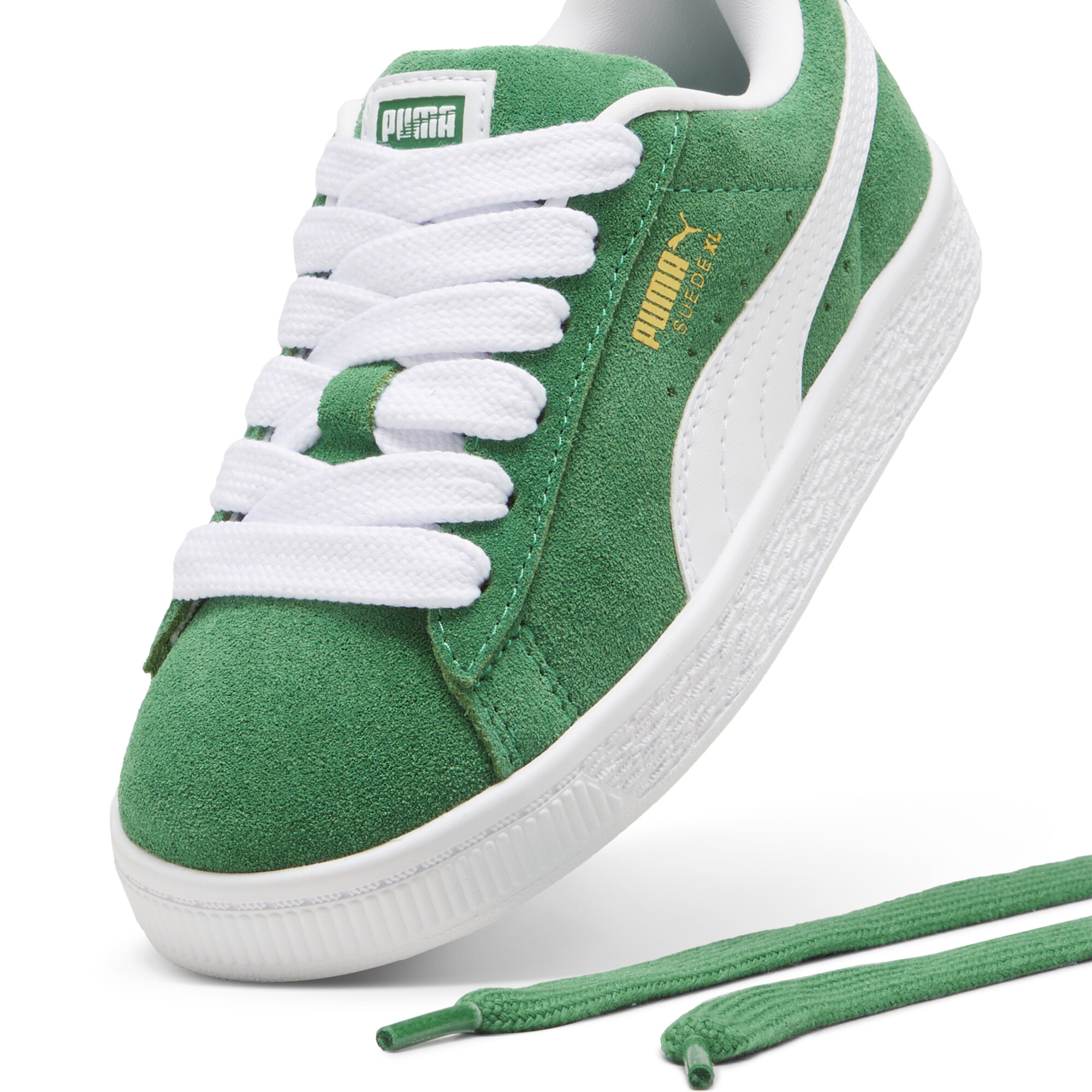 Puma Suede Xl Ps Sneakers - Jongens - Groen - Maat 28