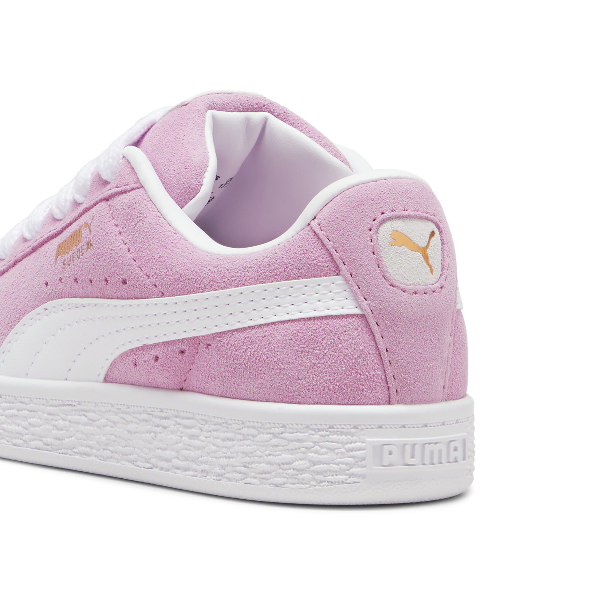 Puma Suede XL Kids' Sneakers, Pink, Size 35, Shoes