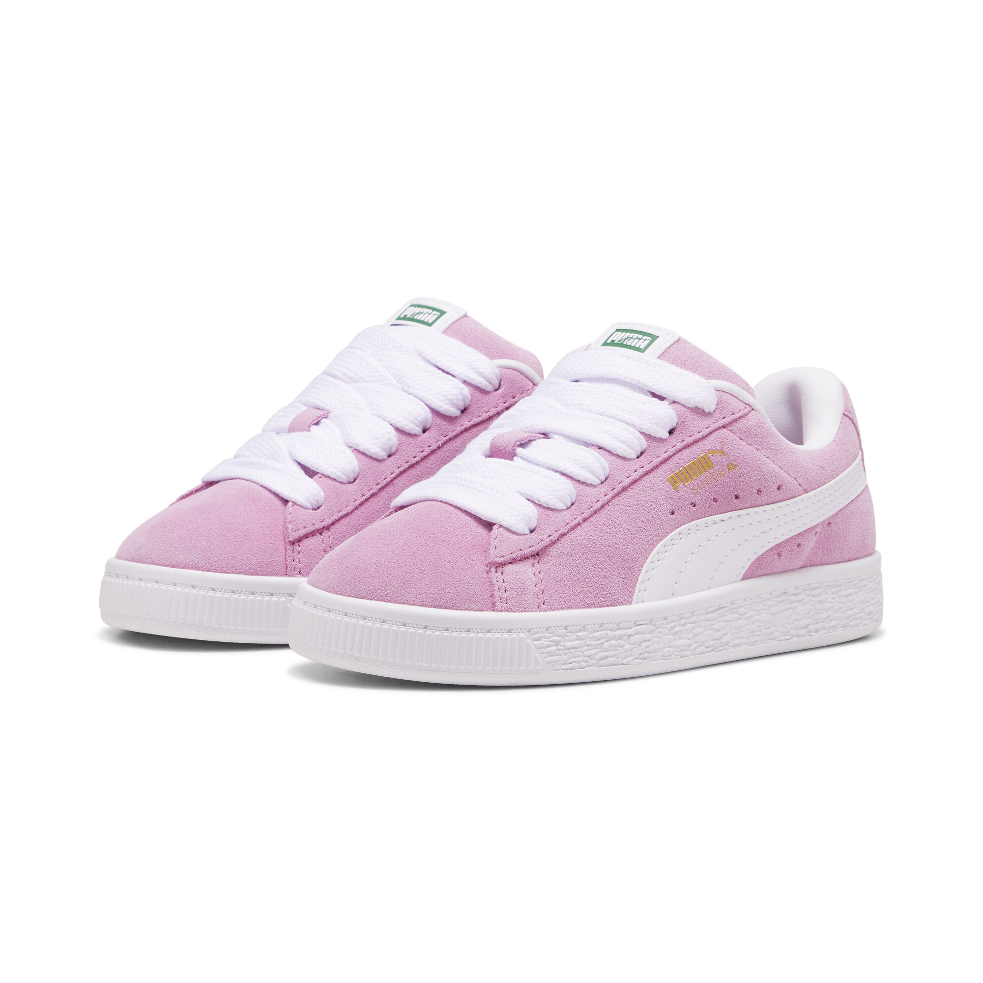 Puma Suede XL Kids' Sneakers, Pink, Size 35, Shoes