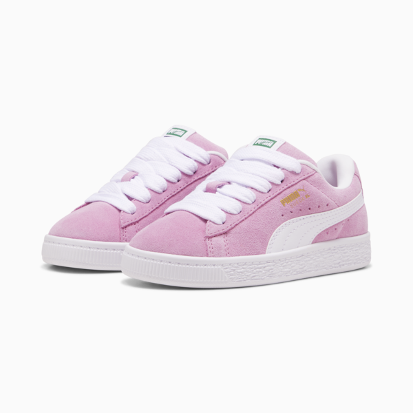Suede XL Kids' Sneakers, Mauved Out-PUMA White, large-MEX