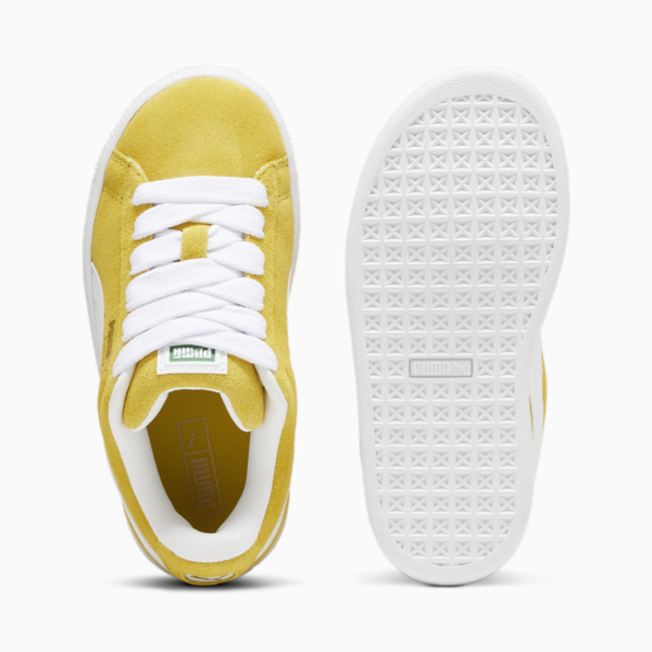 Tenis Suede XL para niños, Fresh Pear-PUMA White, large-MEX