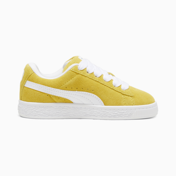 Tenis Suede XL para niños, Fresh Pear-PUMA White, large-MEX