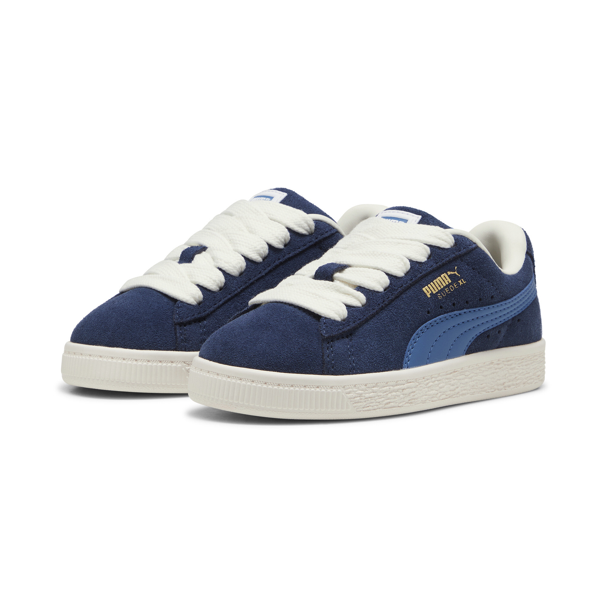 Puma Suede XL Kids' Sneakers, Blue, Size 28.5, Shoes