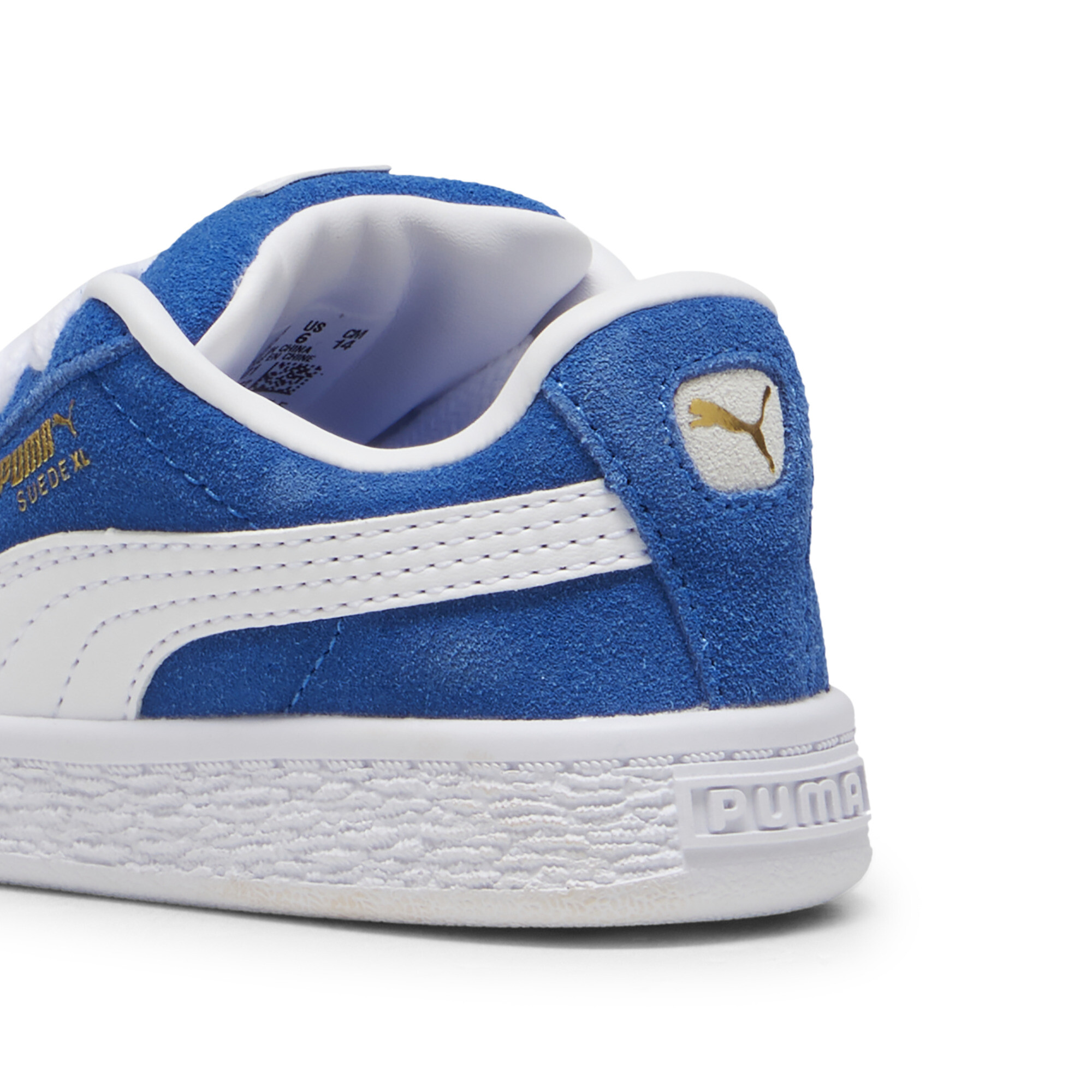 Puma Suede XL Toddlers' Sneakers, Blue, Size 34, Shoes