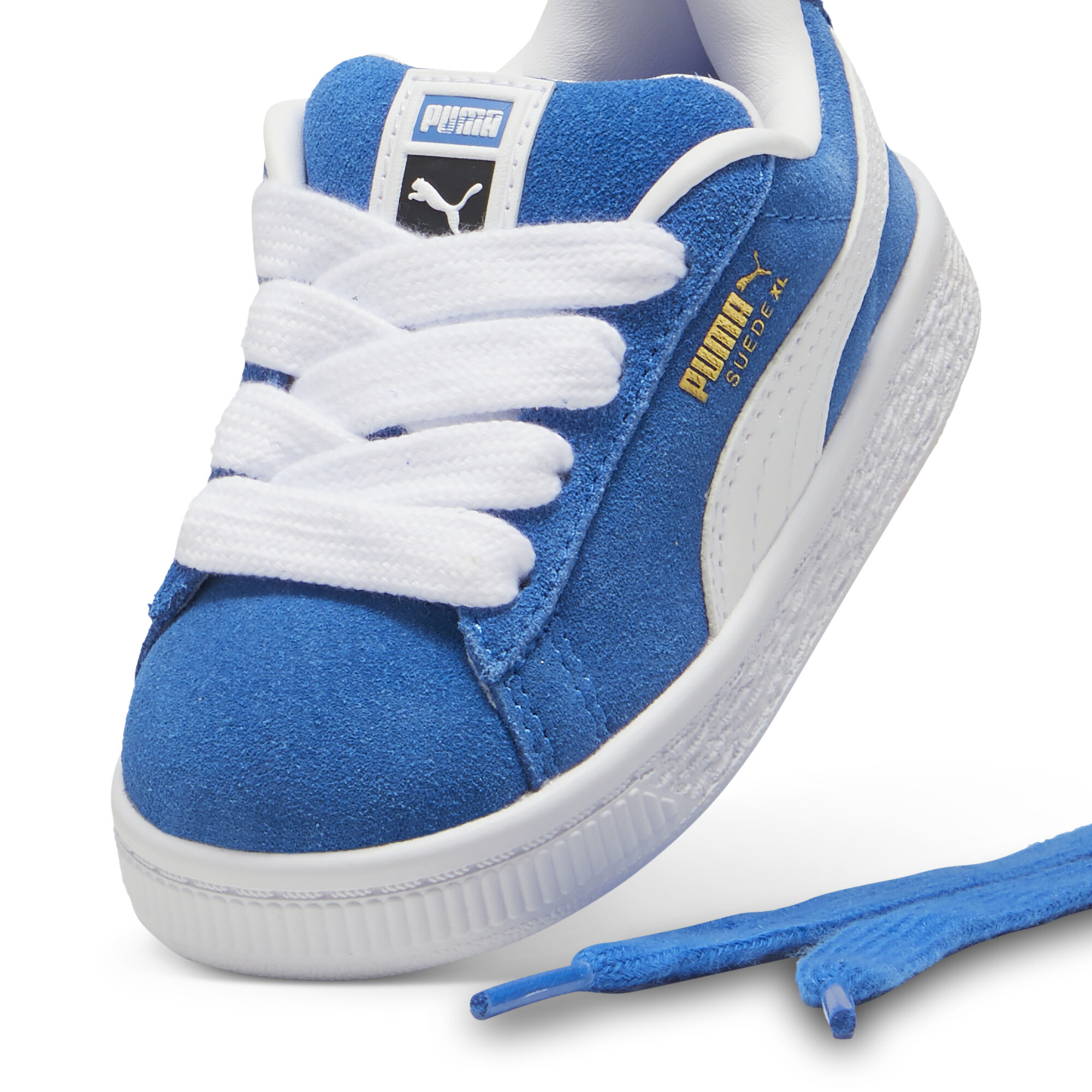 Suède XL sneakers, Blauw/Wit, Maat 31 | PUMA