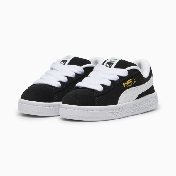 Zapatillas Suede XL para infantes, PUMA Black-PUMA White, large-ARG