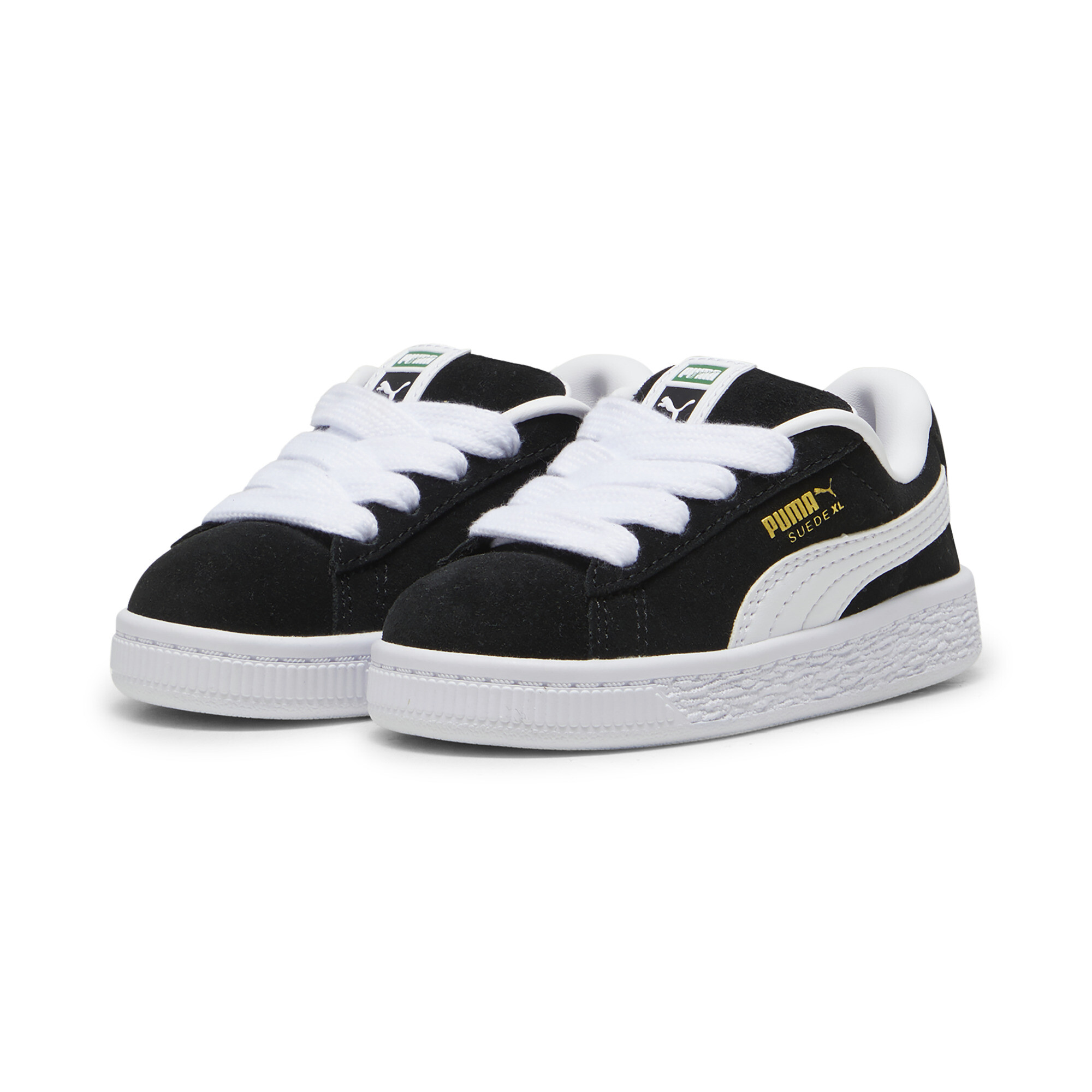 Puma Suede XL Toddlers' Sneakers, Black, Size 26, Shoes