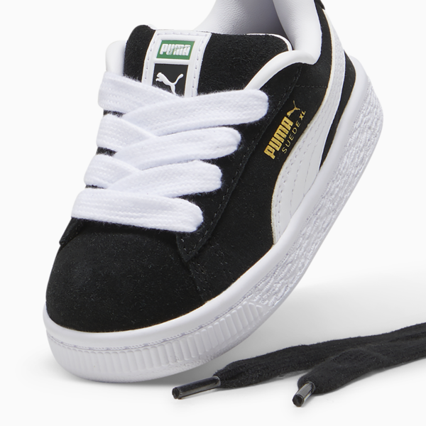 Suede XL Toddlers' Sneakers, PUMA Black-PUMA White, large-ZAF