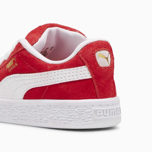 Tenis Suede XL para bebés, For All Time Red-PUMA White, large-MEX