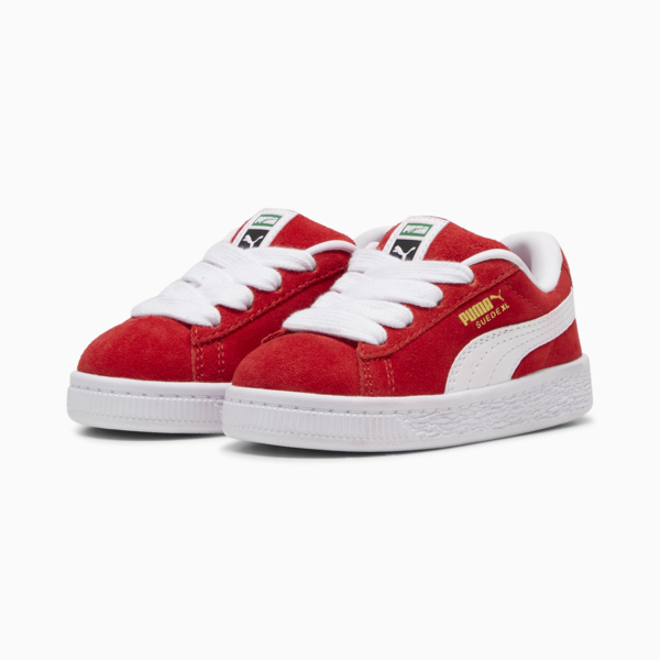 Tenis Suede XL para bebés, For All Time Red-PUMA White, large-MEX
