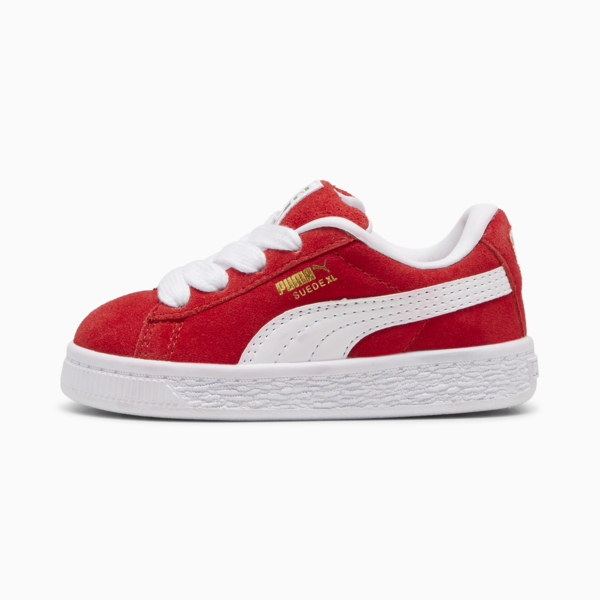 Tenis Suede XL para bebés, For All Time Red-PUMA White, large-MEX