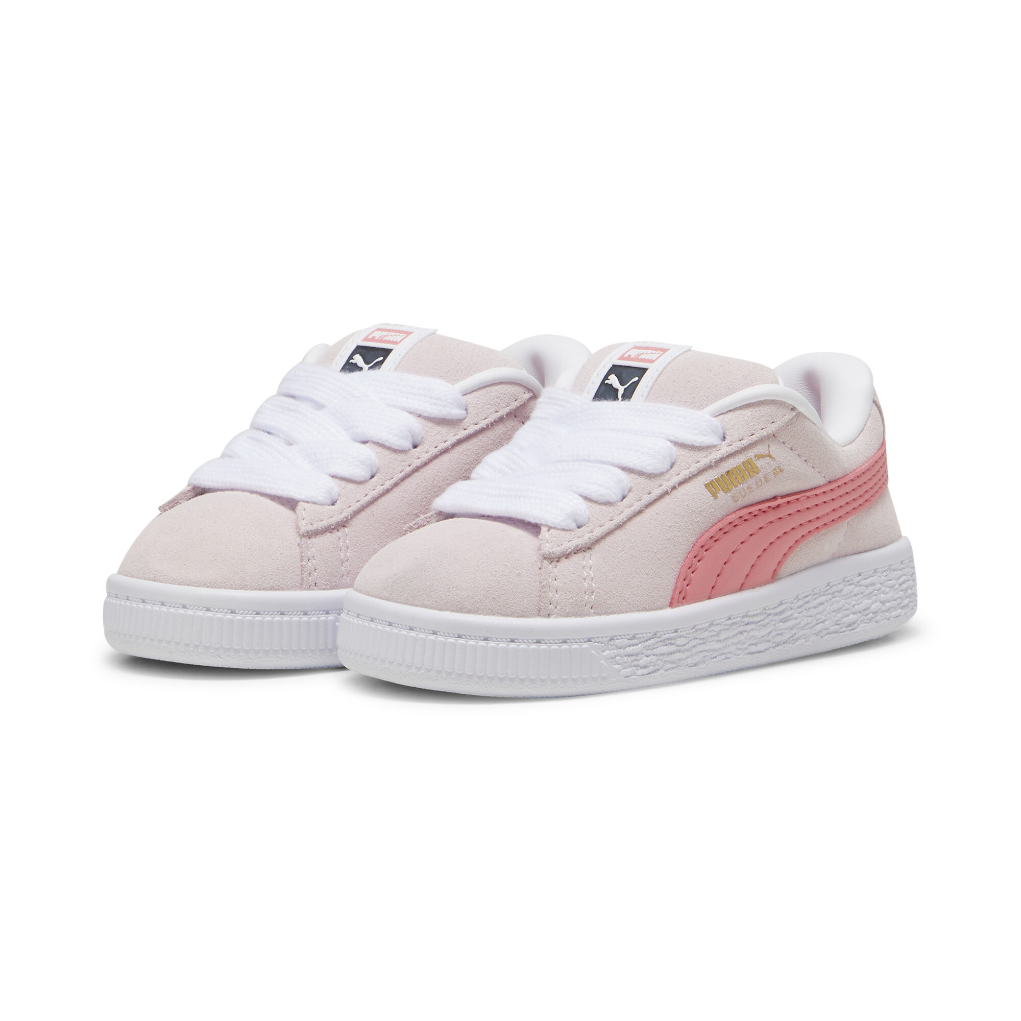 Puma Suede XL Toddlers' Sneakers, Pink, Size 21, Shoes