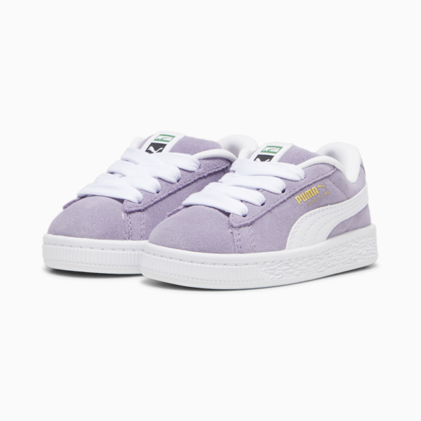 Suede XL Toddlers' Sneakers, Pale Plum-PUMA White, large-MEX