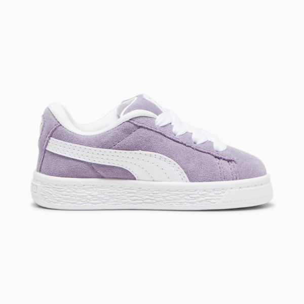Suede XL Toddlers' Sneakers, Pale Plum-PUMA White, large-MEX