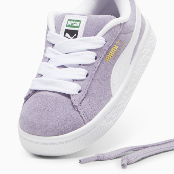 Suede XL Toddlers' Sneakers, Pale Plum-PUMA White, large-MEX