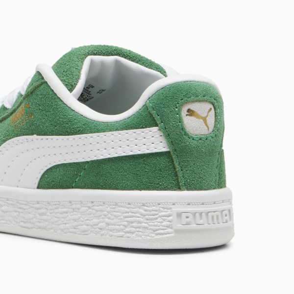 Tenis Suede XL para bebés, Archive Green-PUMA White, large-MEX