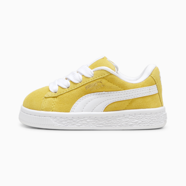 Tenis Suede XL para bebés, Fresh Pear-PUMA White, large-MEX