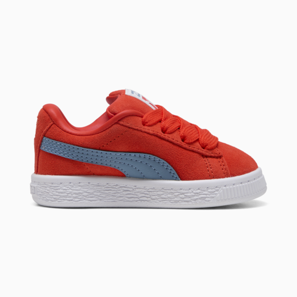 Suede XL Toddlers' Sneakers, Fierce Red-Cool Blue, large-ZAF